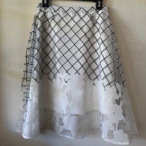 Sezane Inspired - Skirt - French White – Size XS/S